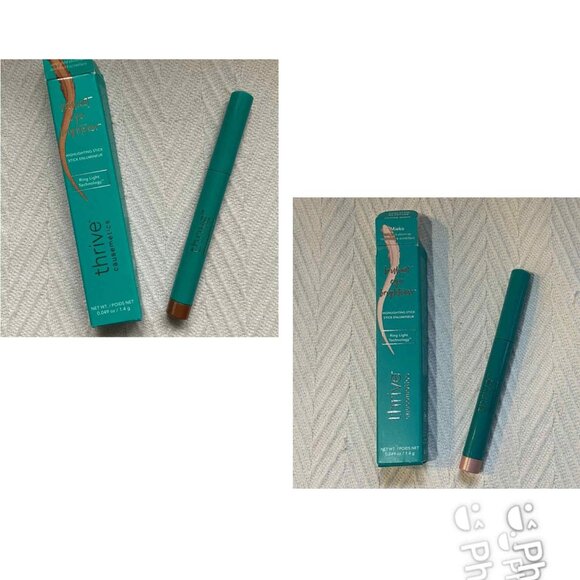 THRIVE CAUSEMETICS Brilliant Eye Brightener Highlighting Stick in Mieko & Pili - Picture 1 of 1
